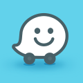Waze - GPS, Maps, Traffic Alerts & Live Navigation Logo