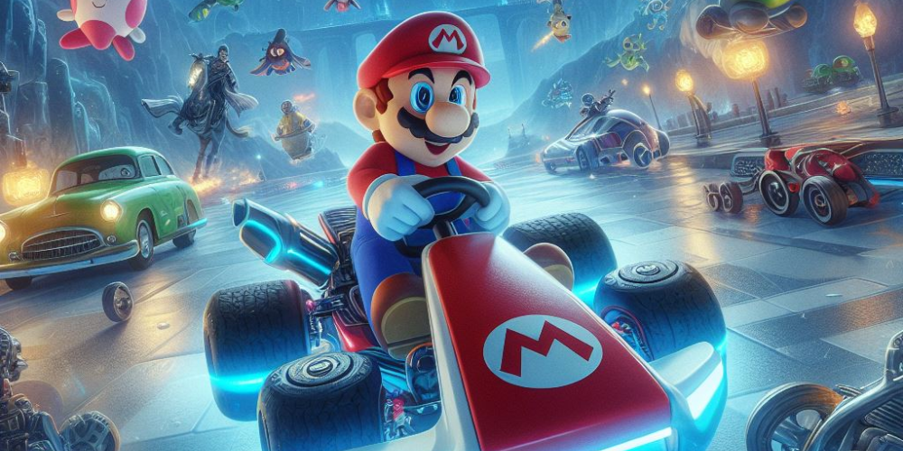 Advanced Racing Techniques in Mario Kart 8 Deluxe Logo