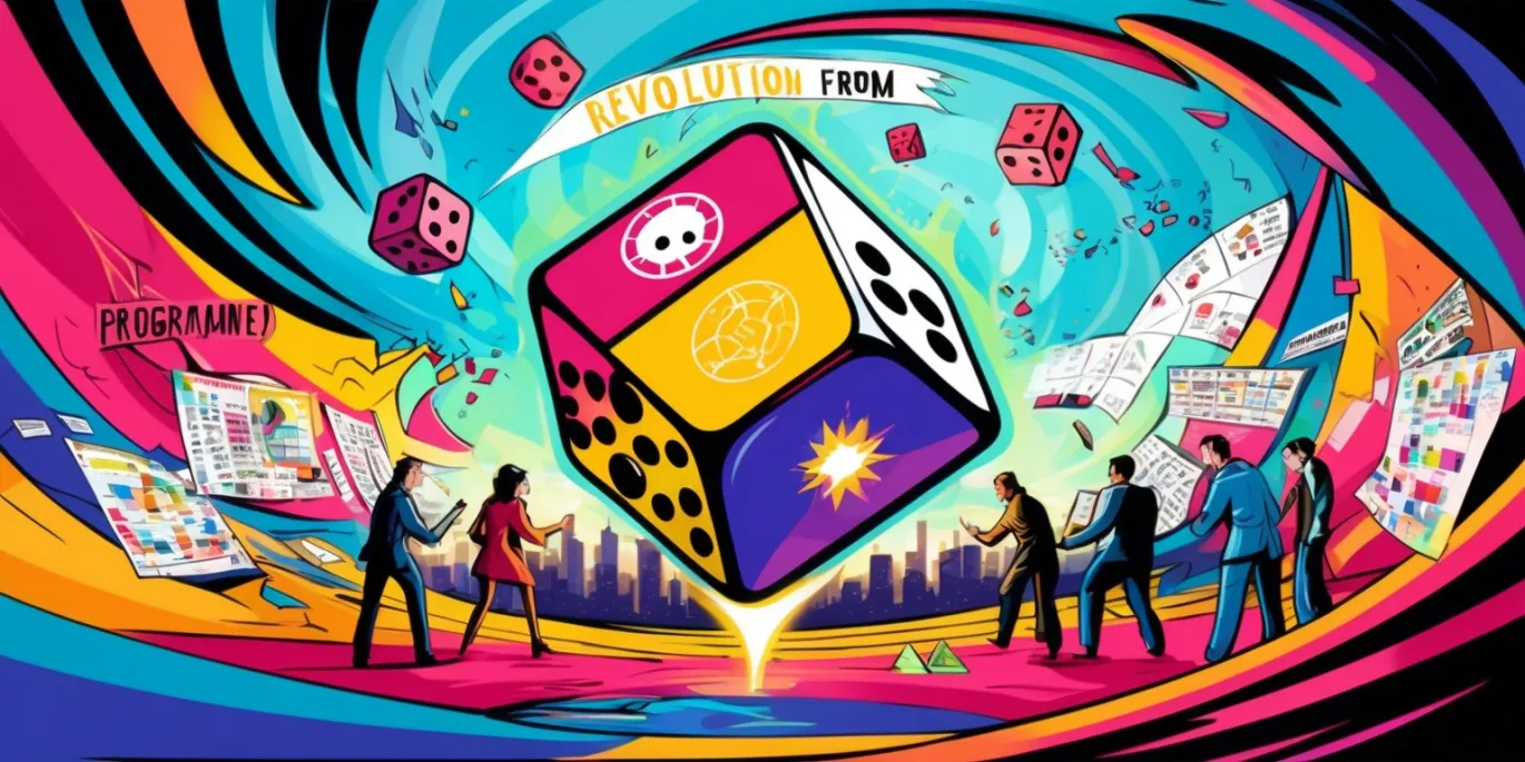Dice-Driven Revolution: Charting the Evolution from Programmed Movement to Chaotic Strategy Logo
