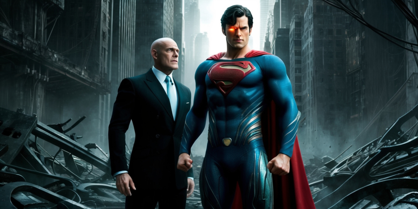 Superman Reimagined: Ultraman, Lex Luthor, and the DC Universe Unleashed Logo