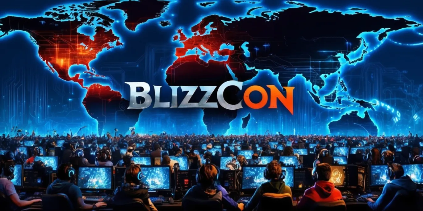 Global Battle Unfolds: The Road to BlizzCon 2026 Logo