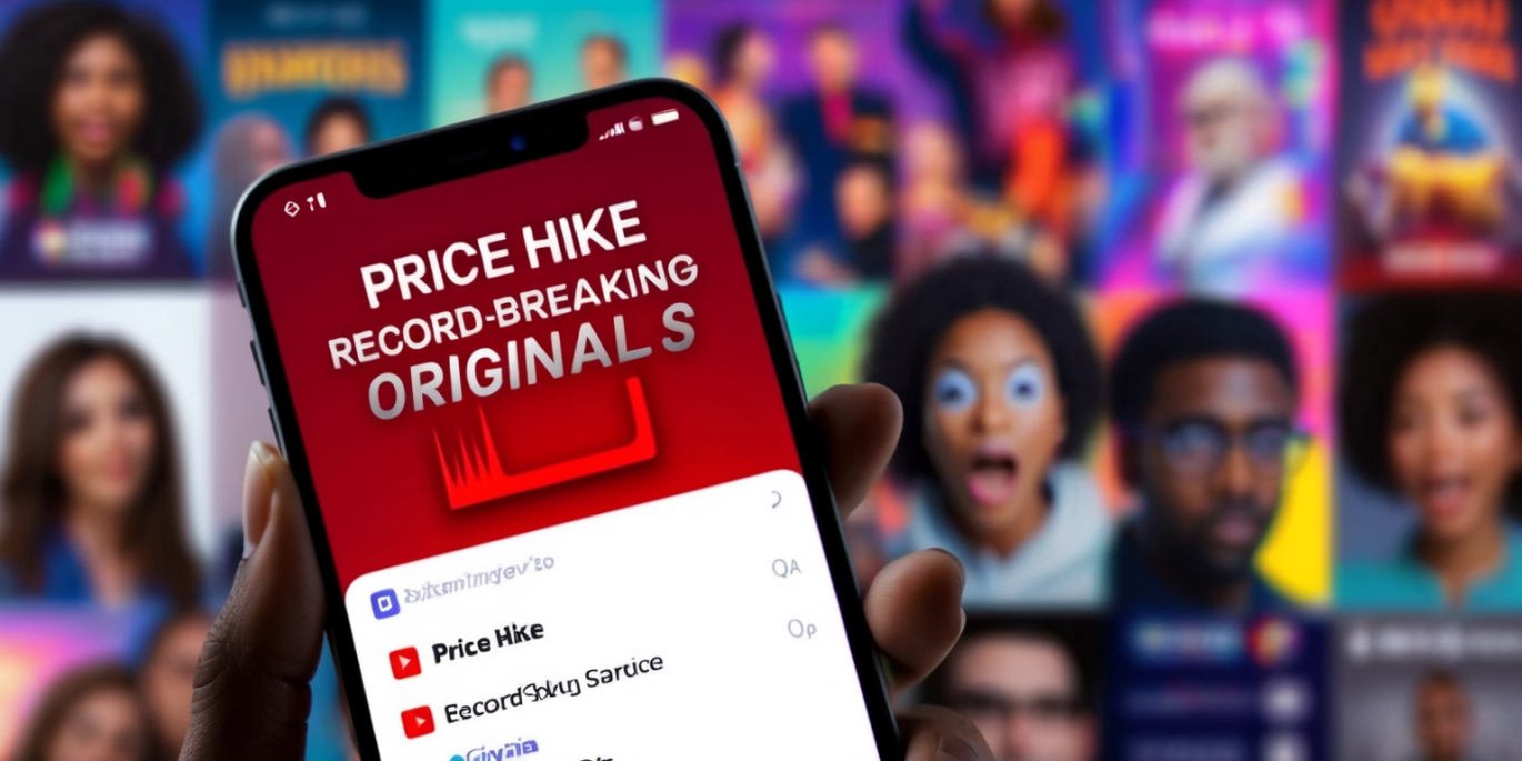 Streaming Service Update: Price Hike and Record-Breaking Originals Propel Subscriber Buzz Logo