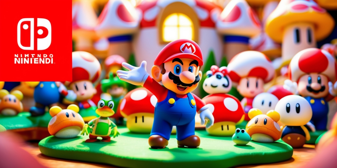 Nintendo Japan's My Mario Comes to Life Through Charming Stop-Motion Adventures Logo