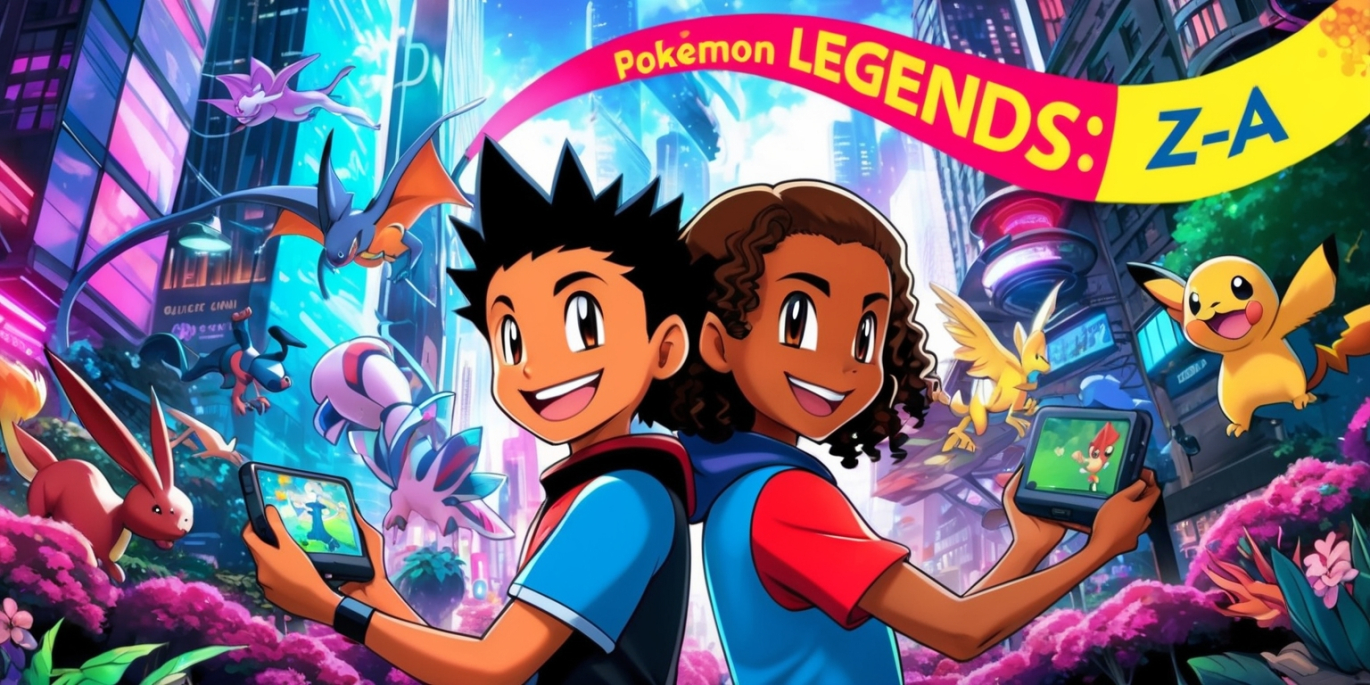 Urban Bonds and Evolution: Navigating Friendship in Pokémon Legends: Z-A Logo