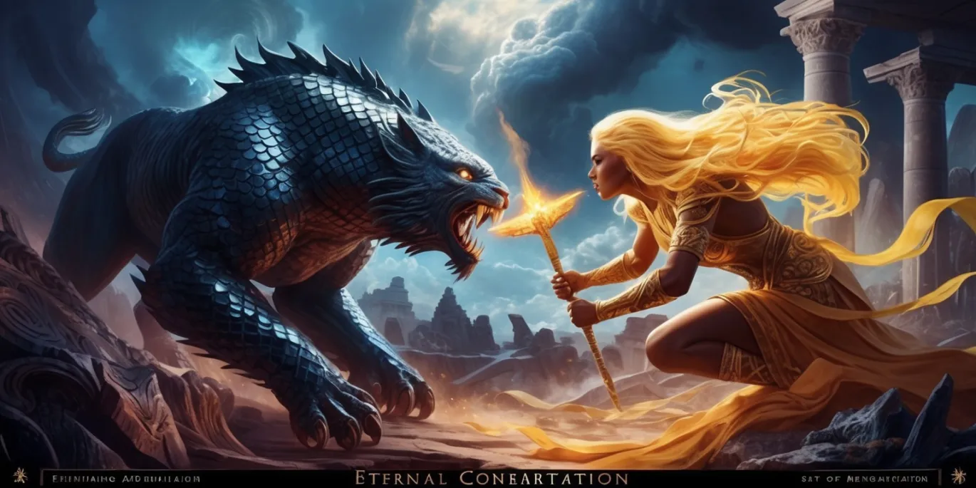 Eternal Confrontations: The Evolving Adversary in Beast of Reincarnation Logo