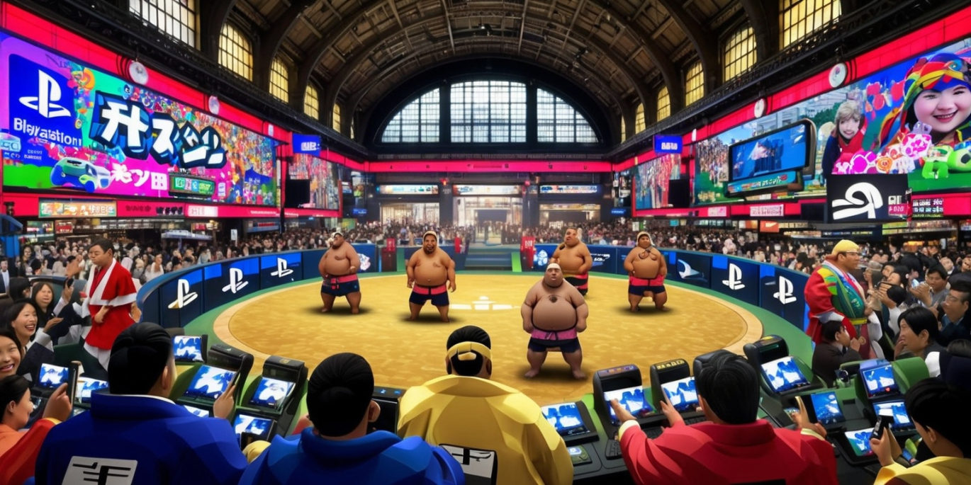 Tokyo Station Sumo: A PlayStation Cultural Odyssey Logo