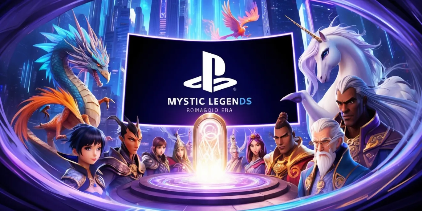 Mystic Legends Reimagined: A New Era on PlayStation 5 Logo