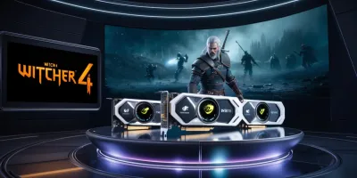 Nvidia's 50-Series Graphics Cards Unveil Stunning Capabilities with Witcher 4 Trailer Reveal