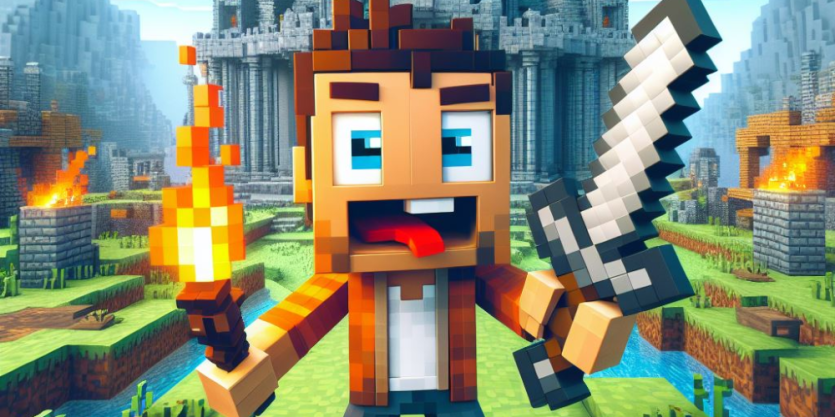 Beginner’s Guide to Crafting in Minecraft Logo