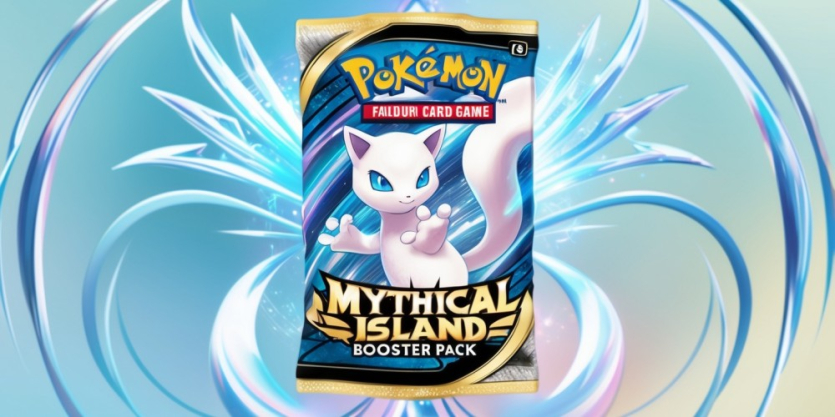 Exciting New Mythical Island Booster Pack Featuring Mew to Launch in Pokémon TCG Pocket Logo