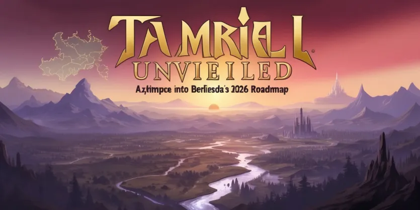 Tamriel Unveiled: A Glimpse into Bethesda's 2026 Roadmap Logo