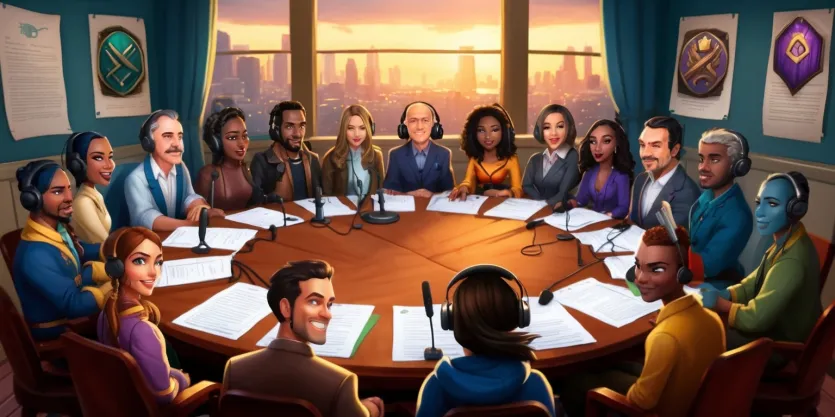 Behind the Voices: The Talents Shaping an Epic Role-Playing Adventure Logo