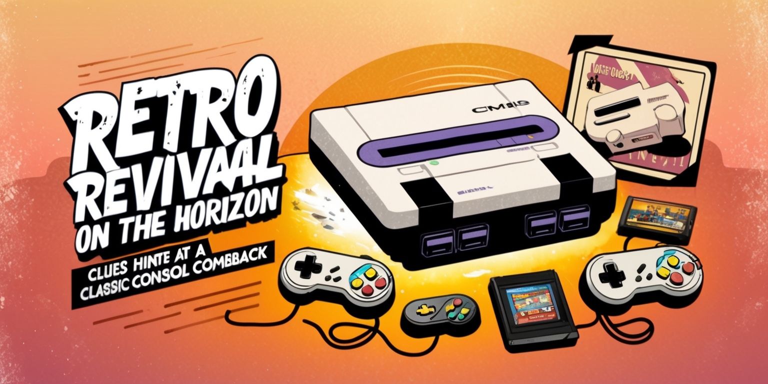 Retro Revival on the Horizon: Clues Hint at a Classic Console Comeback